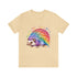 Rainbow Hedgehog - Short Sleeve Tee Soft Cream